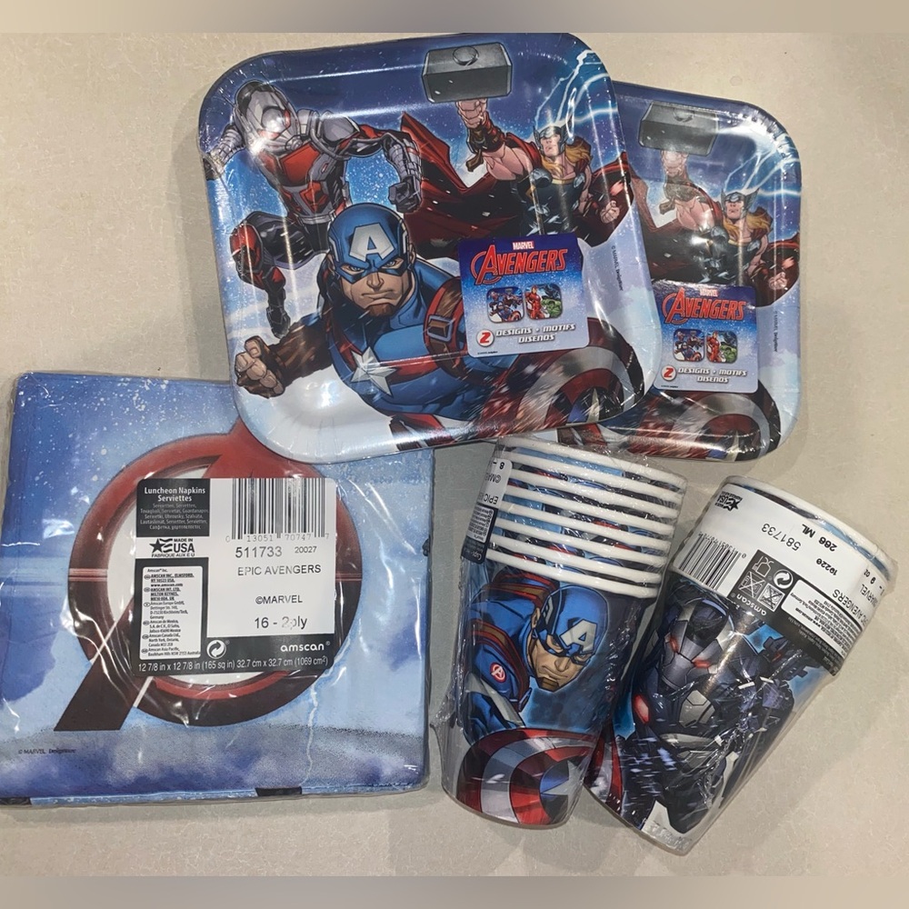 Marvel Theme Party Set